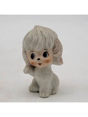 Vintage Napcoware Porcelain Poodle Figurine